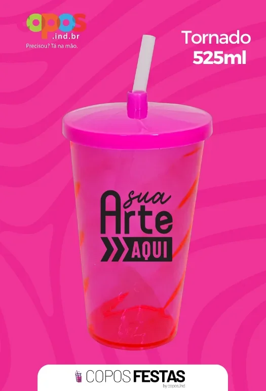 Copo personalizado para festas!